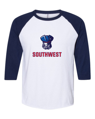 Southwest Patriots Mascot #2 Men's Baseball T-Shirt