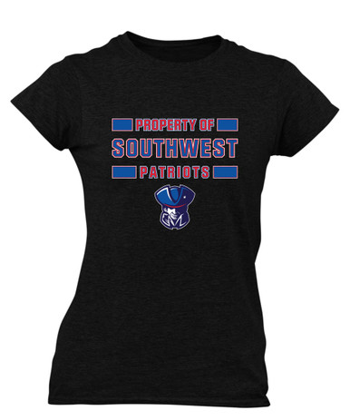 Southwest Patriots Property Of Women's SS T-Shirt