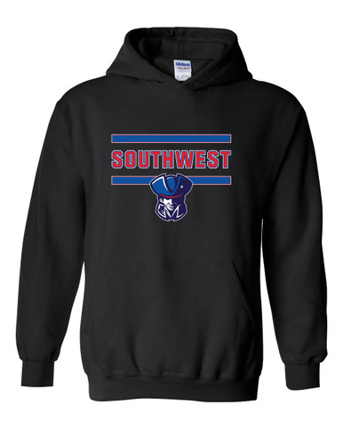 Southwest Patriots Mascot #4 Men's Hoodie