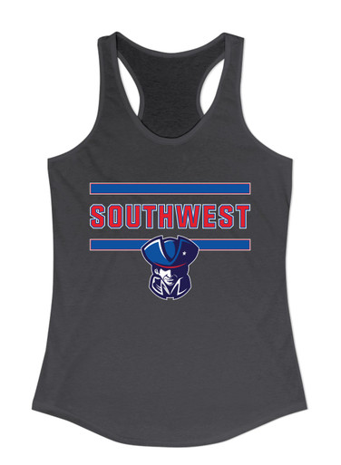 Southwest Patriots Mascot #4 Women's Tank Top