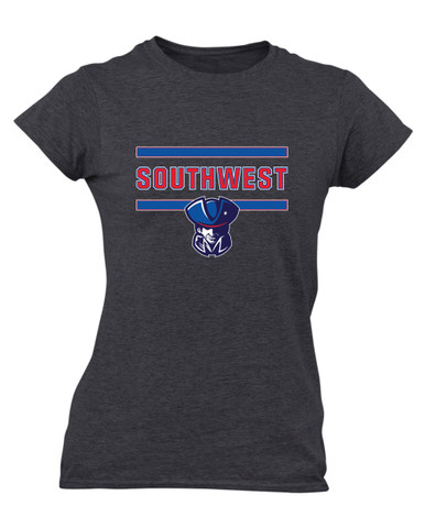 Southwest Patriots Mascot #4 Women's SS T-Shirt