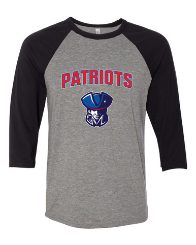 Southwest Patriots Mascot #6 Men's Baseball T-Shirt