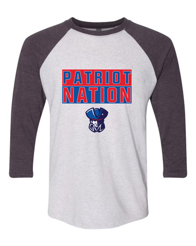 Southwest Patriots Nation #1 Men's Baseball T-Shirt