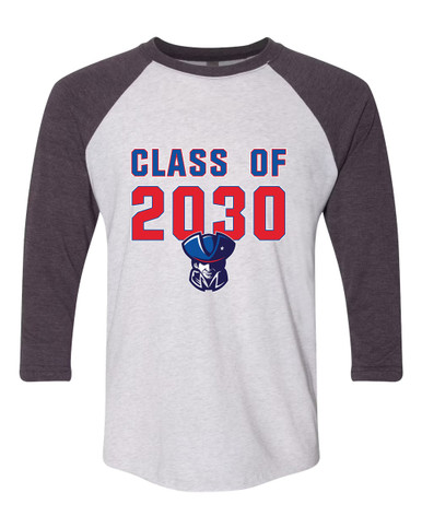Southwest Patriots Class of 2030 Men's Baseball T-Shirt