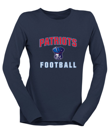 Southwest Patriots Football #1 Women's LS T-Shirt