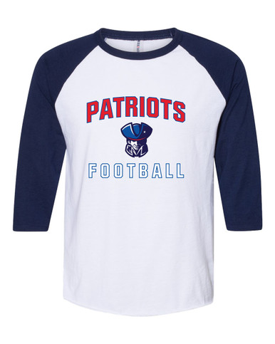 Southwest Patriots Football #1 Women's Baseball T-Shirt