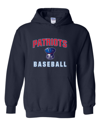Southwest Patriots Baseball #1 Men's Hoodie