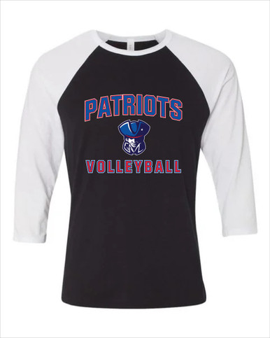 Southwest Patriots Volleyball Women's Baseball T-Shirt