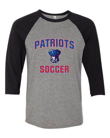 Southwest Patriots Soccer #1 Women's Baseball T-Shirt