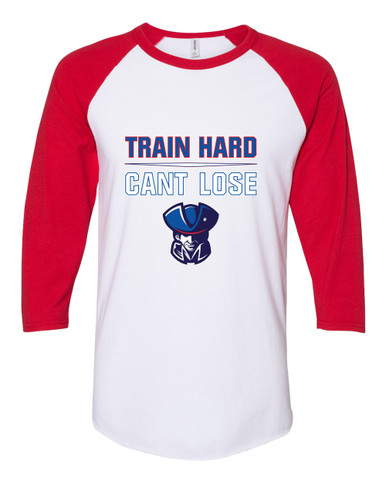 Southwest Patriots Train Hard, Can't Lose Women's Baseball T-Shirt