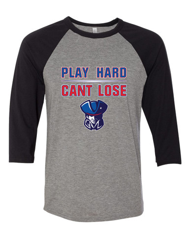Southwest Patriots Play Hard, Can't Lose Men's Baseball T-Shirt