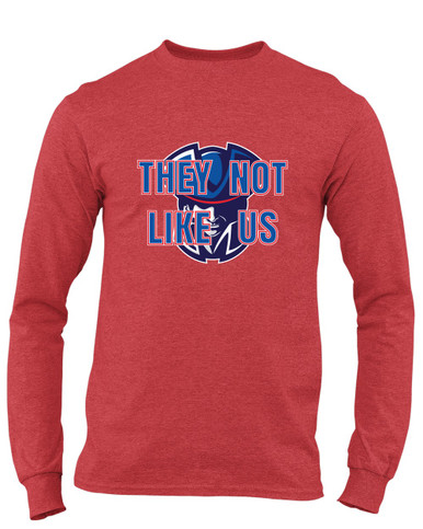 Southwest Patriots They Not Like Us #2 Men's LS T-Shirt