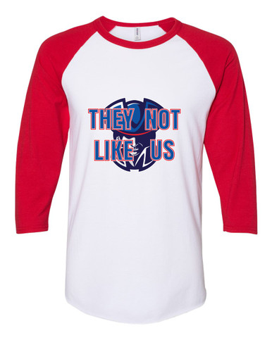 Southwest Patriots They Not Like Us #2 Men's Baseball T-Shirt