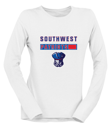 Southwest Patriots Mascot #7 Women's LS T-Shirt