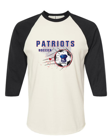 Southwest Patriots Soccer #2 Men's Baseball T-Shirt