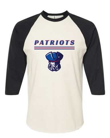Southwest Patriots Mascot #8 Women's Baseball T-Shirt