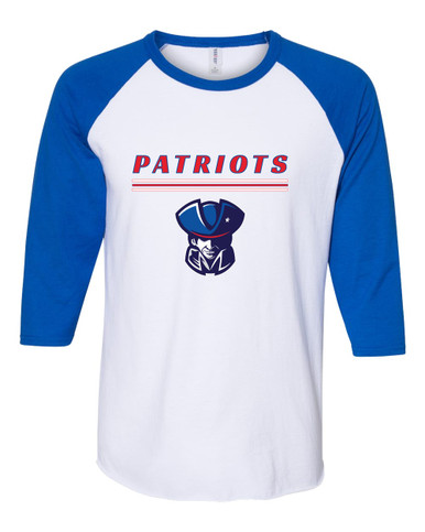 Southwest Patriots Mascot #8 Men's Baseball T-Shirt