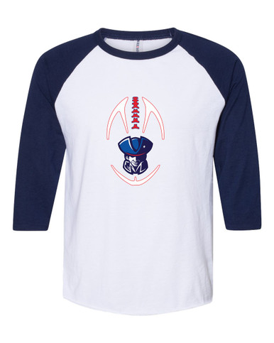 Southwest Patriots Football #4 Women's Baseball T-Shirt