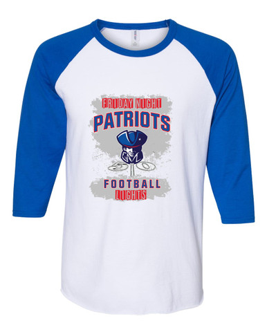 Southwest Patriots Football #6 Women's Baseball T-Shirt