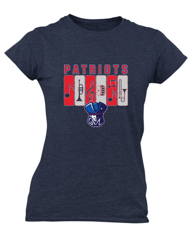 Southwest Patriots Band # 2 Women's Premium SS T-Shirt