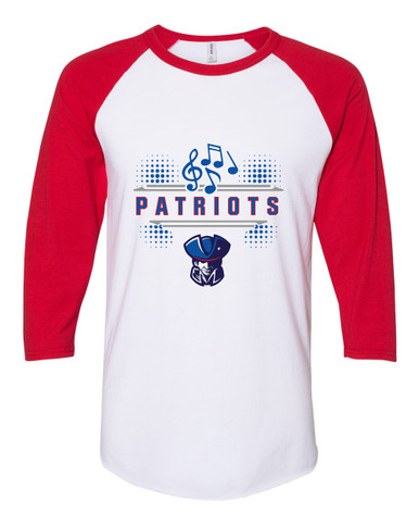Southwest Patriots Band # 3 Women's Baseball T-Shirt
