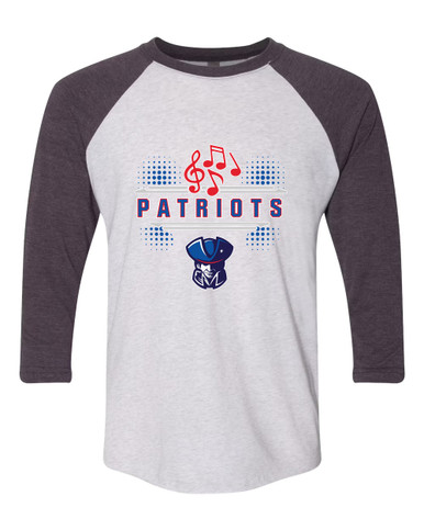 Southwest Patriots Band # 3 Men's Baseball T-Shirt