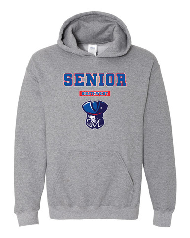 Southwest Patriots Senior #2 Men's Hoodie