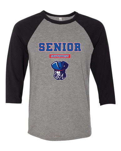 Southwest Patriots Senior #2 Men's Baseball T-Shirt