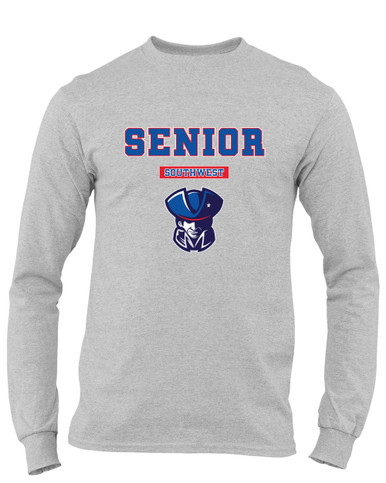 Southwest Patriots Senior #2 Men's LS T-Shirt