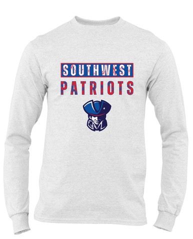 Southwest Patriots Mascot #9 Men's Premium LS T-Shirt