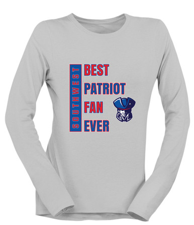 Southwest Patriots Best Patriot Fan Women's LS T-Shirt