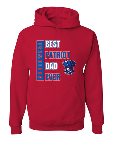 Southwest Patriots Best Patriot Dad Men's Premium Hoodie