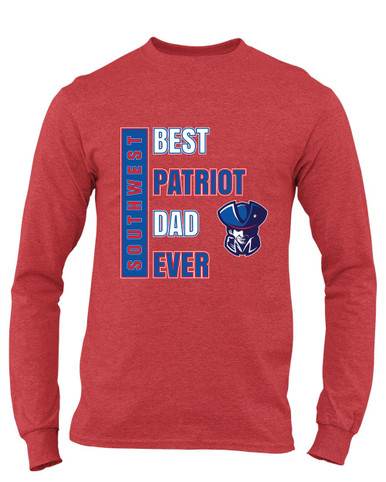 Southwest Patriots Best Patriot Dad Men's Premium LS T-Shirt