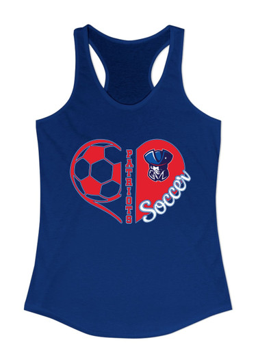 Southwest Patriots Heart Soccer Women's Tank Top