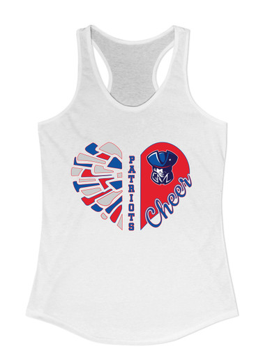 Southwest Patriots Heart Cheer Women's Tank Top