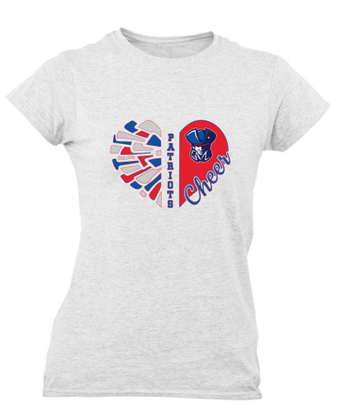 Southwest Patriots Heart Cheer Women's SS T-Shirt