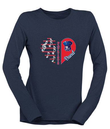 Southwest Patriots Heart Band Women's Premium LS T-Shirt