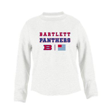 Bartlett Panthers Spirit Flag Women's Sweatshirt