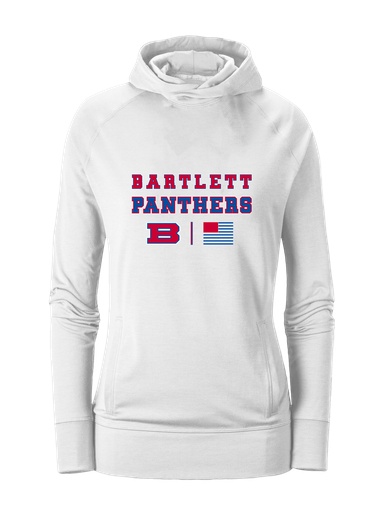 Bartlett Panthers Spirit Flag Women's Hoodie