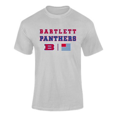 Bartlett Panthers Spirit Flag Men's Premium SS T-Shirt