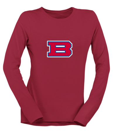 Bartlett Panthers Mascot #1 Women's Premium LS T-Shirt
