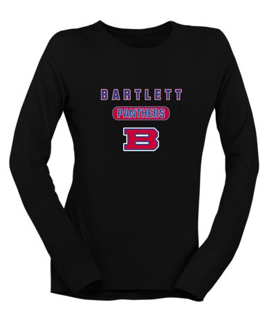Bartlett Panthers Mascot #3 Women's LS T-Shirt