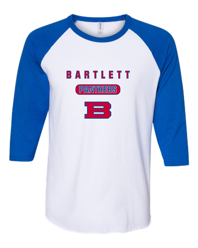 Bartlett Panthers Mascot #3 Men's Baseball T-Shirt