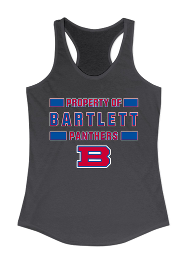Bartlett Panthers Property Of Women's Tank Top