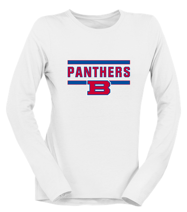 Bartlett Panthers Mascot #5 Women's LS T-Shirt