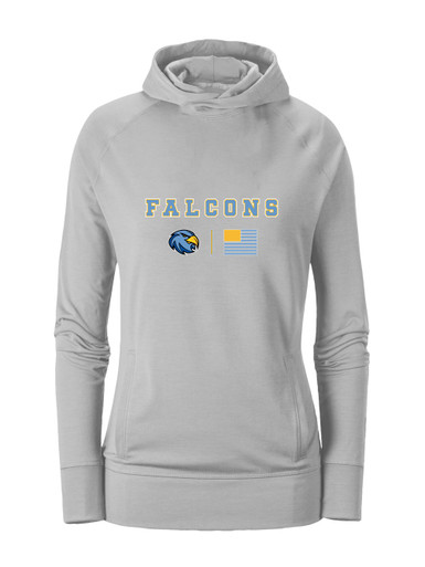 Prosser Falcons Team Colors Flag Women's Hoodie