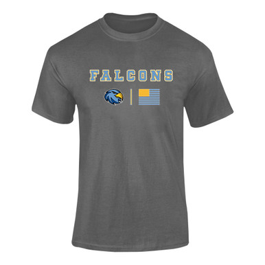 Prosser Falcons Team Colors Flag Men's Premium SS T-Shirt