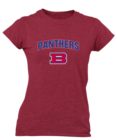 Bartlett Panthers Mascot #6 Women's Premium SS T-Shirt