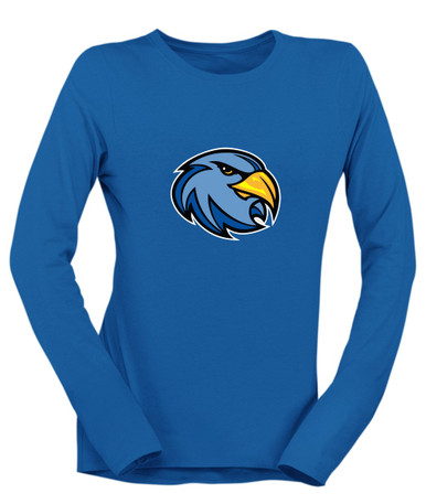 Prosser Falcons Mascot #1 Women's Premium LS T-Shirt