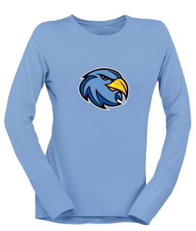 Prosser Falcons Mascot #1 Women's LS T-Shirt